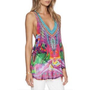 Camilla Franks Colour Weaving V Neck Top